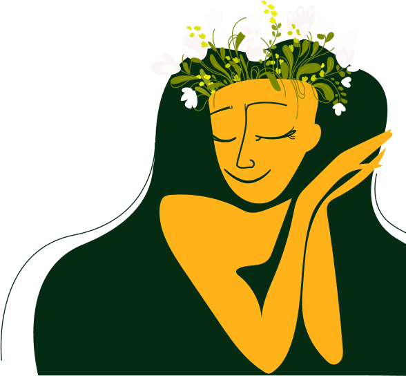 Passionfoot dancer with flowers