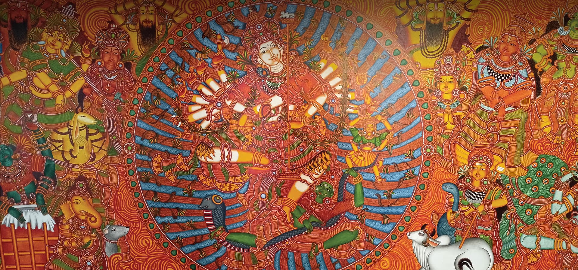 Kerala Traditional Mural Painting